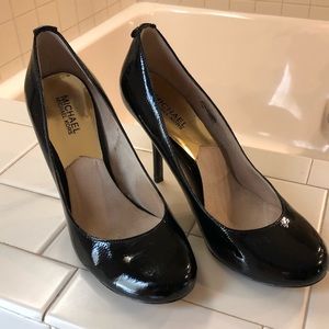 Michael Kors patent leather pumps